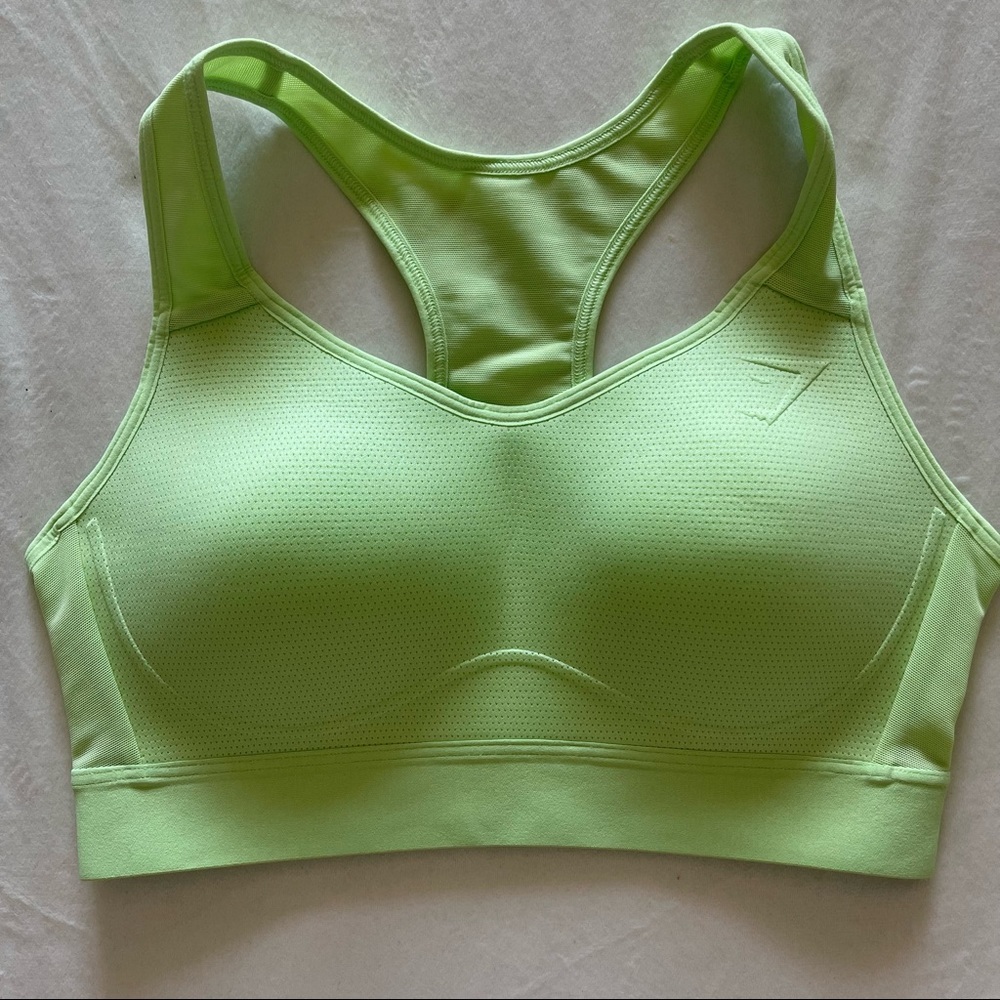 Gymshark Lightweight High Support Sports Bra - Green
